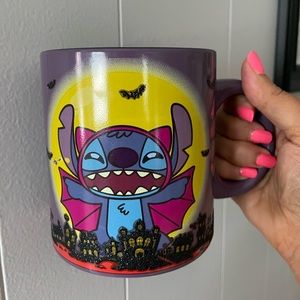 NEW Disney Lilo and Stitch Vampire Halloween Coffee Mug